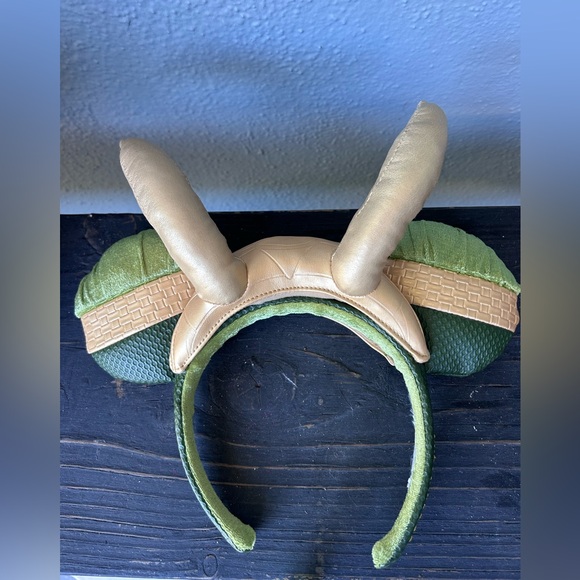 Authentic Disney Parks Loki Marvel Mickey Mouse Ears /Headband - Picture 1 of 3